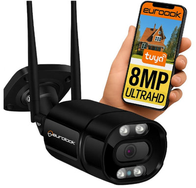 Kamera IP Wi-Fi tubowa zewnętrzna TUYA 8Mpx DSB-8MP01T EUROLOOK