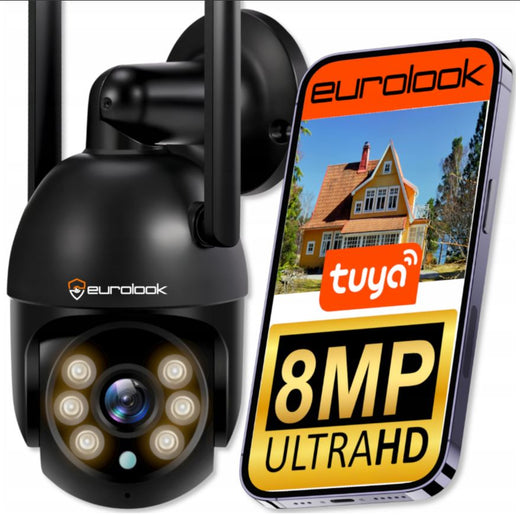 Kamera IP Wi-Fi zewnętrzna obrotowa 8Mpx 4K TUYA DSB-8MP05E EUROLOOK