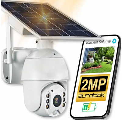 Kamera obrotowa zewnętrzna solarna 2Mpx IP Wi-Fi EX-2536-WIFI-SOLAR