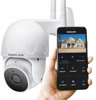 Kamera obrotowa zewnętrzna IP Wi-Fi 2Mpx HV-2036A EUROLOOK