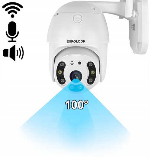 Kamera obrotowa zewnętrzna IP Wi-Fi 2Mpx HV-2036B EUROLOOK