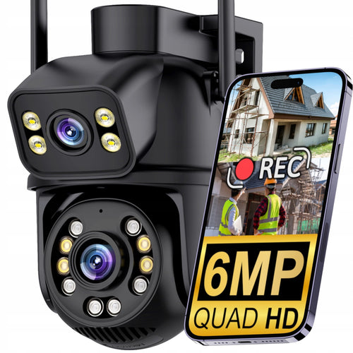 Kamera obrotowa IP Wi-Fi zewnętrzna 6Mpx K-15 EUROLOOK