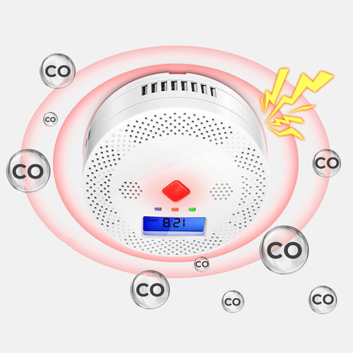Czujnik gazu / czadu Wi-Fi Tuya / Smart Life TU-014-CMS EUROLOOK