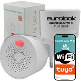 Inteligentny czujnik gazu Wi-Fi Tuya / Smart Life TU-015-GS EUROLOOK