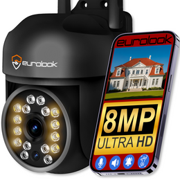 Kamera obrotowa zewnętrzna IP Wi-Fi 8Mpx ZC-07B EUROLOOK