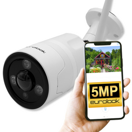 Kamera tubowa zewnętrzna IP Wi-Fi 5Mpx 120° PoE EDW-5021 EUROLOOK