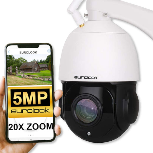 Kamera obrotowa zewnętrzna IP Wi-Fi 5Mpx 20x ZOOM EDW-5550 EUROLOOK