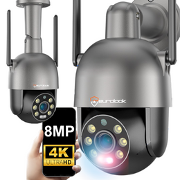 Kamera obrotowa zewnętrzna IP Wi-Fi 8Mpx K-8 EUROLOOK