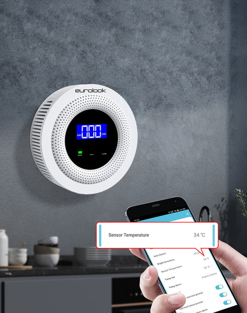 Inteligentny czujnik wycieku gazu Tuya Smart TU-005-GS EUROLOOK