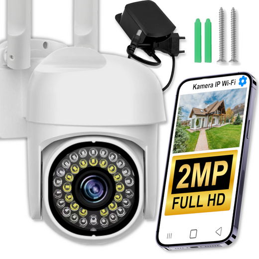 Kamera obrotowa zewnętrzna IP Wi-Fi 2Mpx TS-1 EUROLOOK
