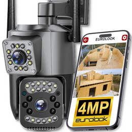 Kamera obrotowa zewnętrzna IP Wi-Fi 4Mpx V-44 Pro EUROLOOK