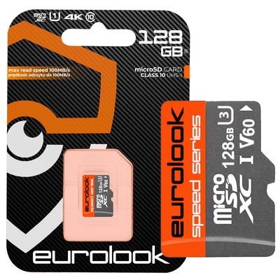 Karta Pamięci microSD 128 GB EUROLOOK Class 10