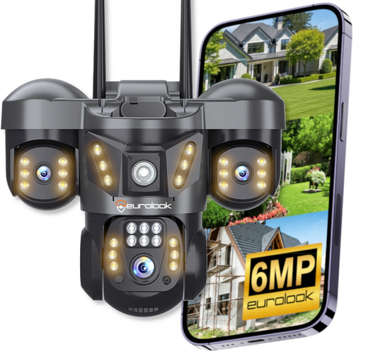 Kamera obrotowa zewnętrzna IP Wi-Fi 6Mpx V-63 Pro EUROLOOK